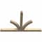 Ekena Millwork Richland Rough Sawn Timber Gable Bracket, Douglas Fir, 108"W x 68"H x 6"D x 6"F, 15/12 Pitch GBW108X68X0606RIC00RDF - alternate 5